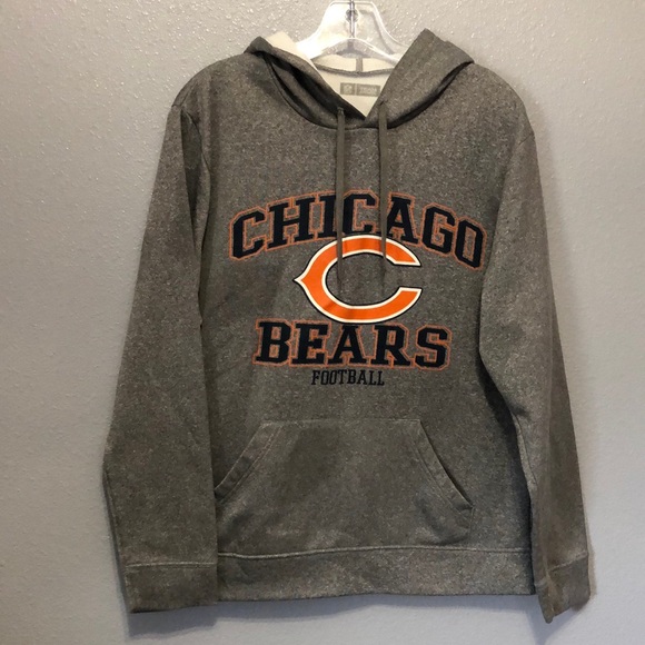 Chicago Bears football hoodie Men's M Team apparel NFL sports sweatshirt EUC - Picture 1 of 11